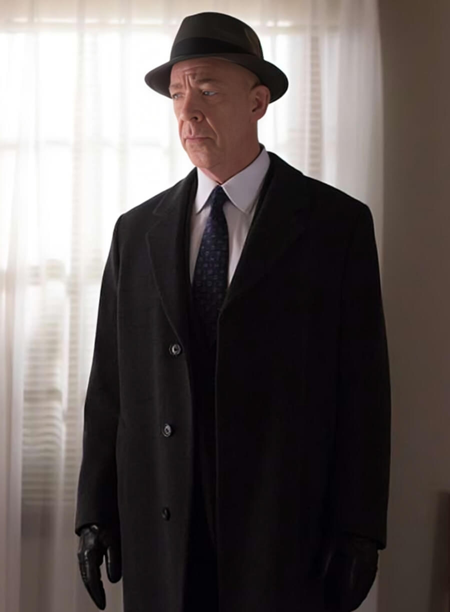 J.K. Simmons The Accountant Black Coat