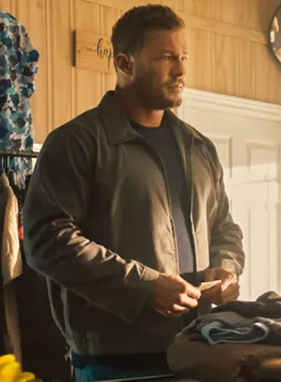 Jack Reacher Reacher S02 Grey Cotton Jacket