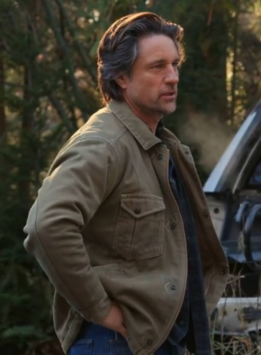 Jack Sheridan Virgin River Grey Cotton Jacket