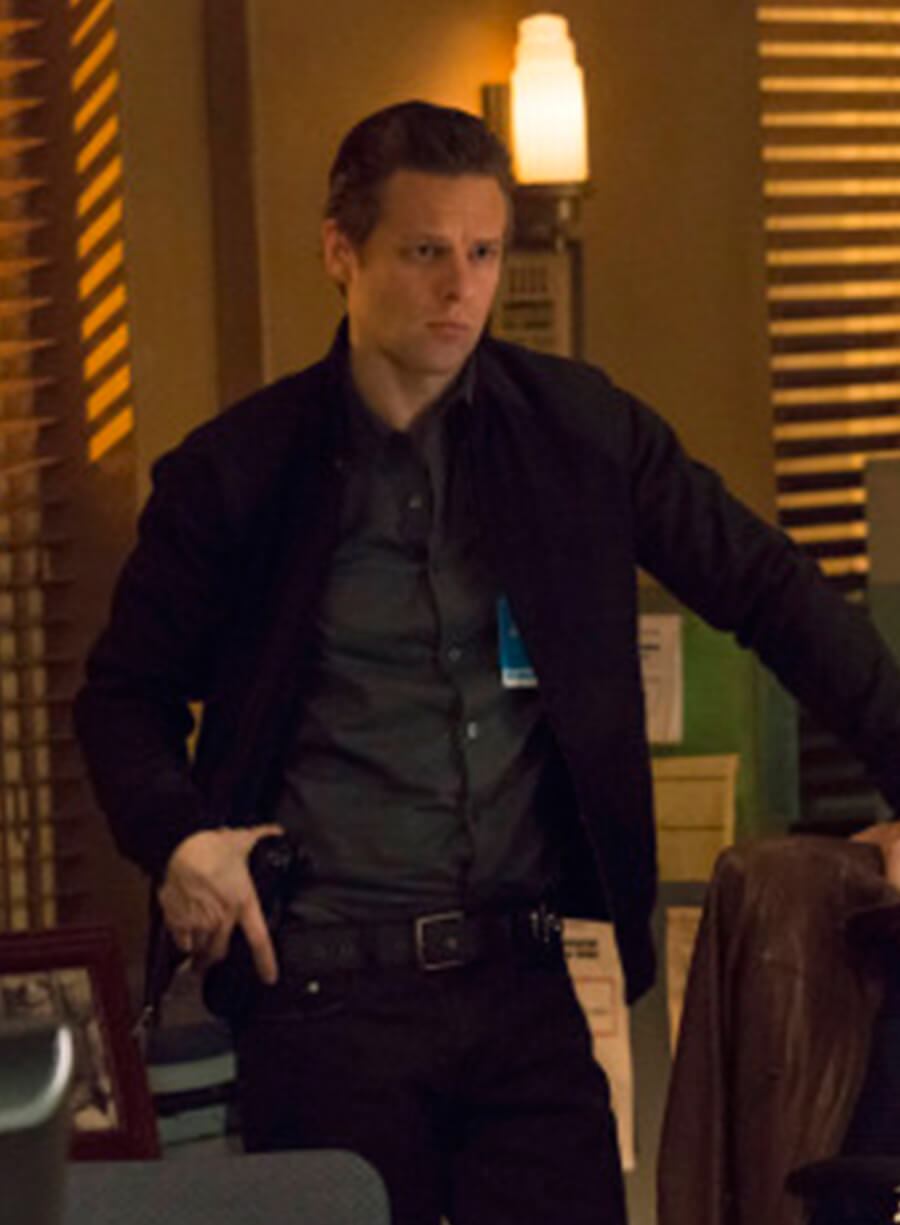 Jacob Pitts Justified Black Bomber Jacket