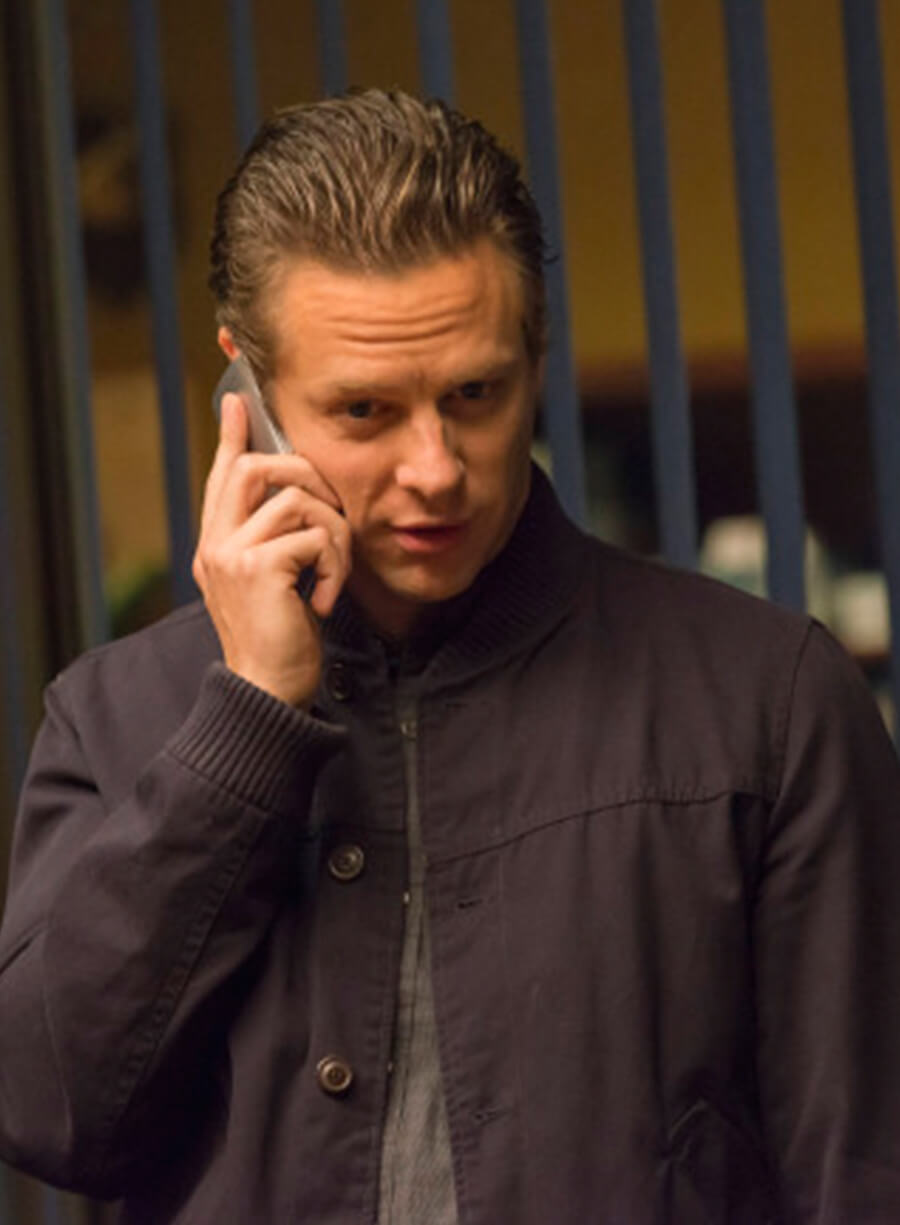 Jacob Pitts Justified Black Bomber Jacket