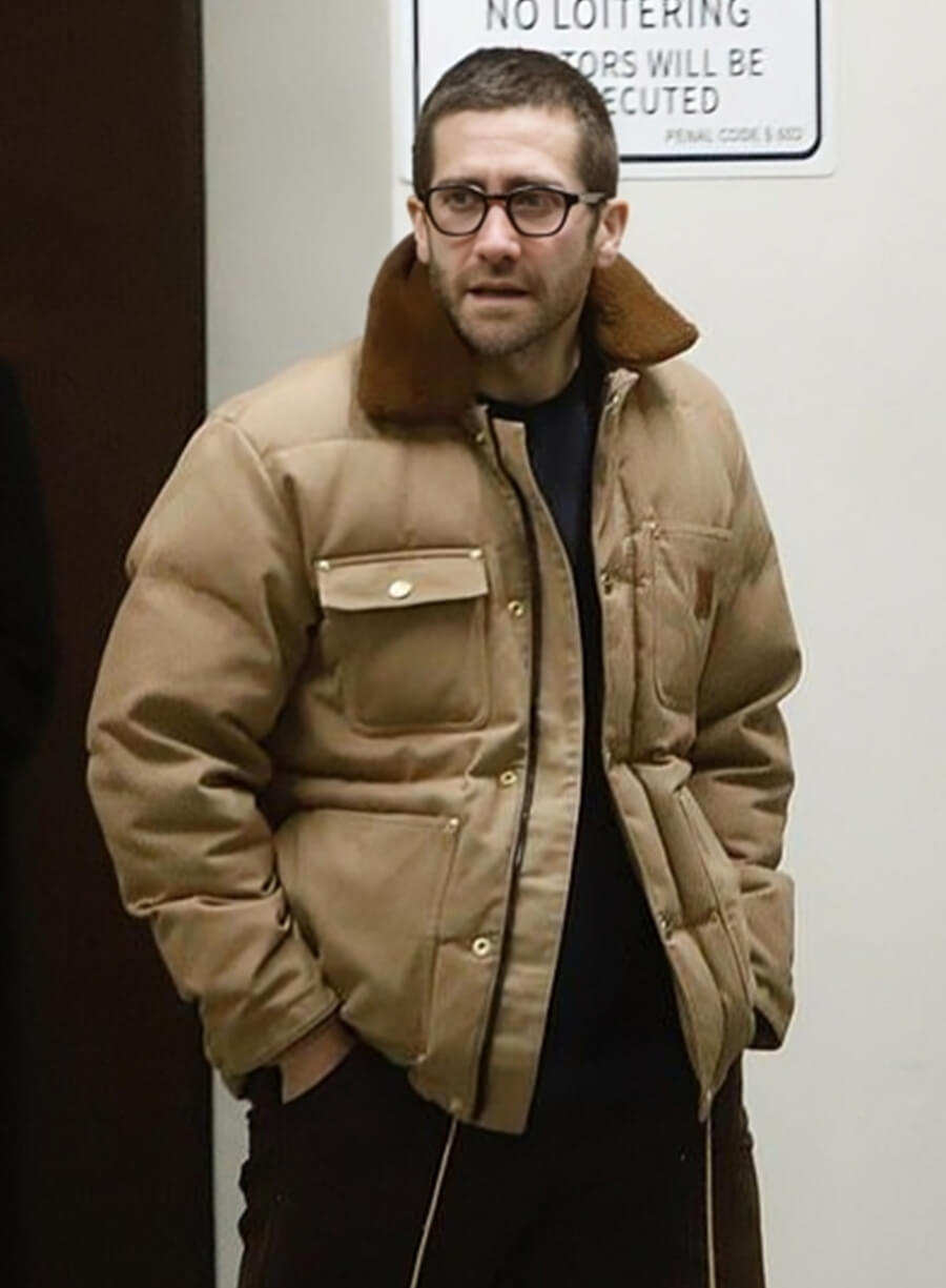 Jake Gyllenhaal Brown Buffer Jacket
