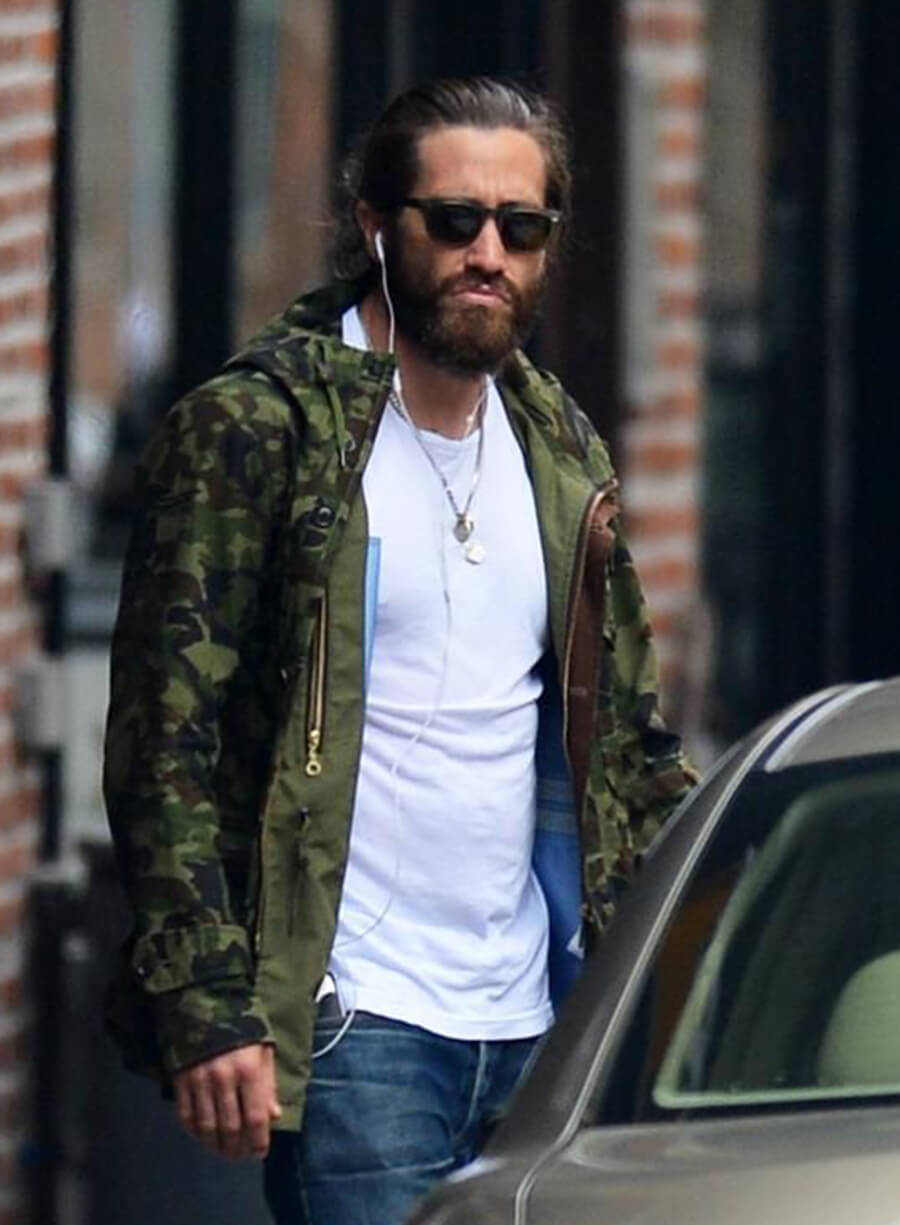 Jake Gyllenhaal Camouflage Jacket
