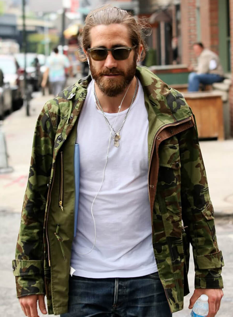 Jake Gyllenhaal Camouflage Jacket