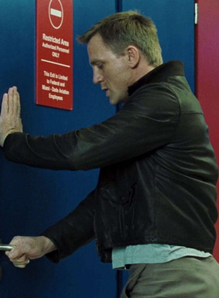 James Bond Casino Royale Leather Jacket