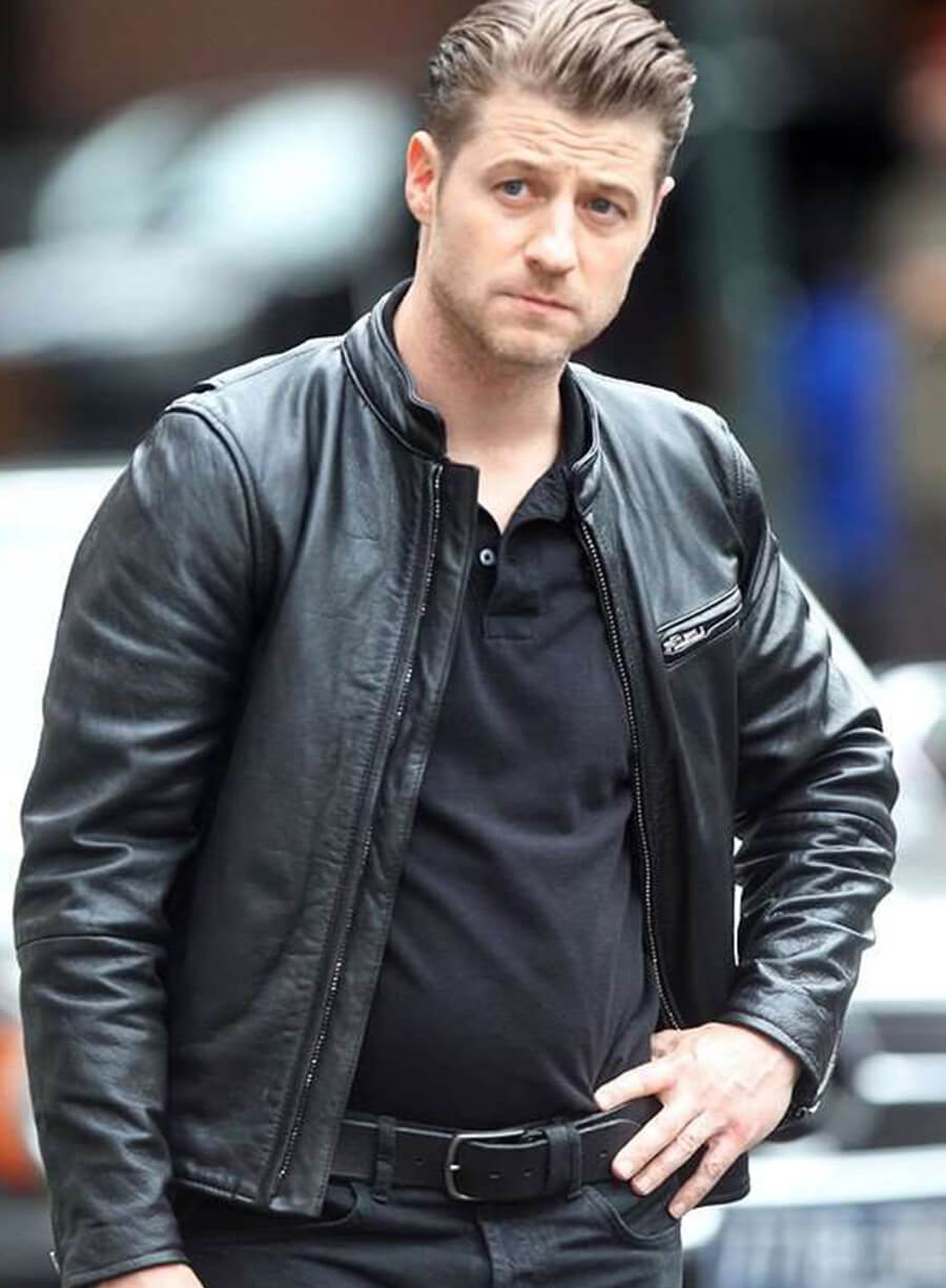 James Gordon Gotham Leather Jacket