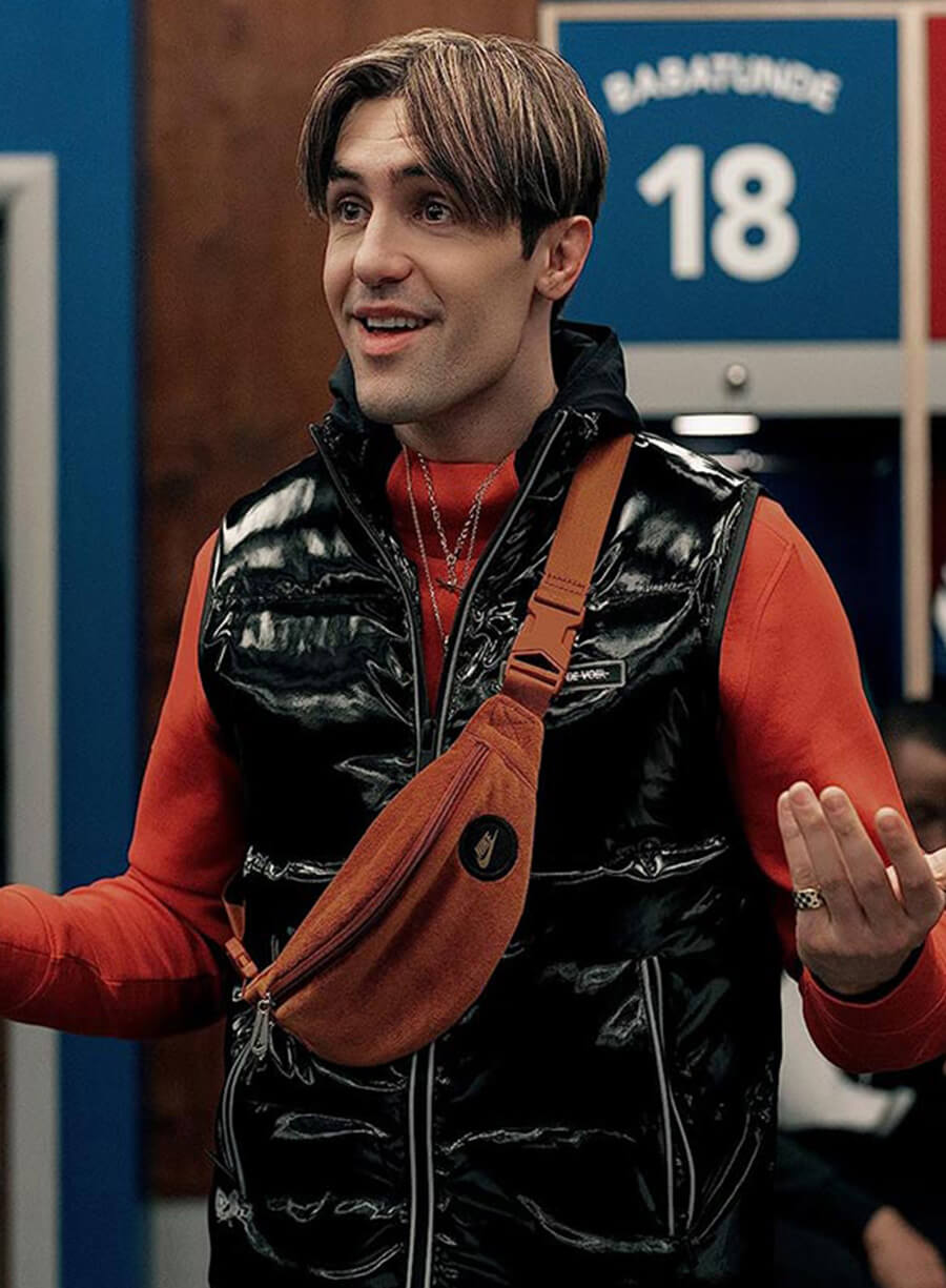 Jamie Tartt Ted Lasso S03 Black Vest