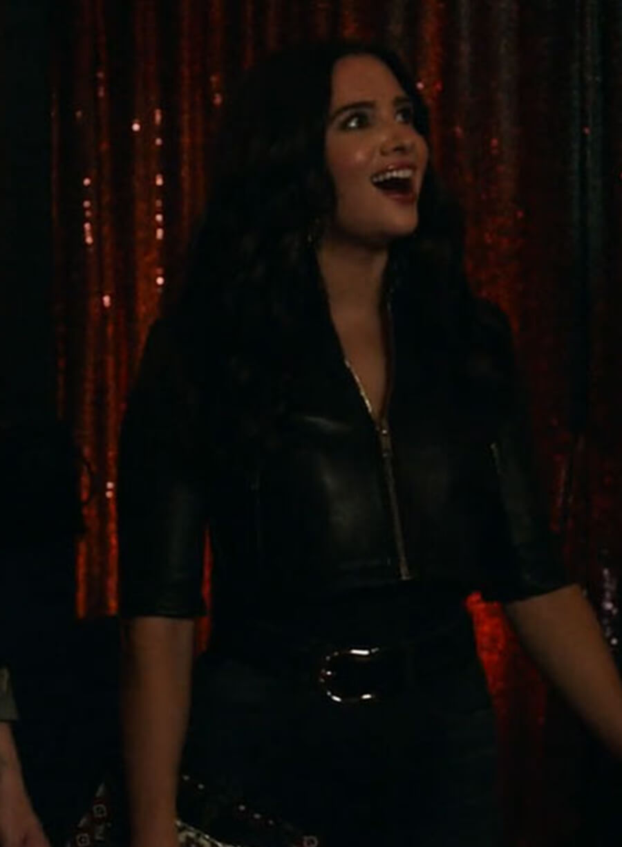 Jane Sloan The Bold Type Black Leather Jacket