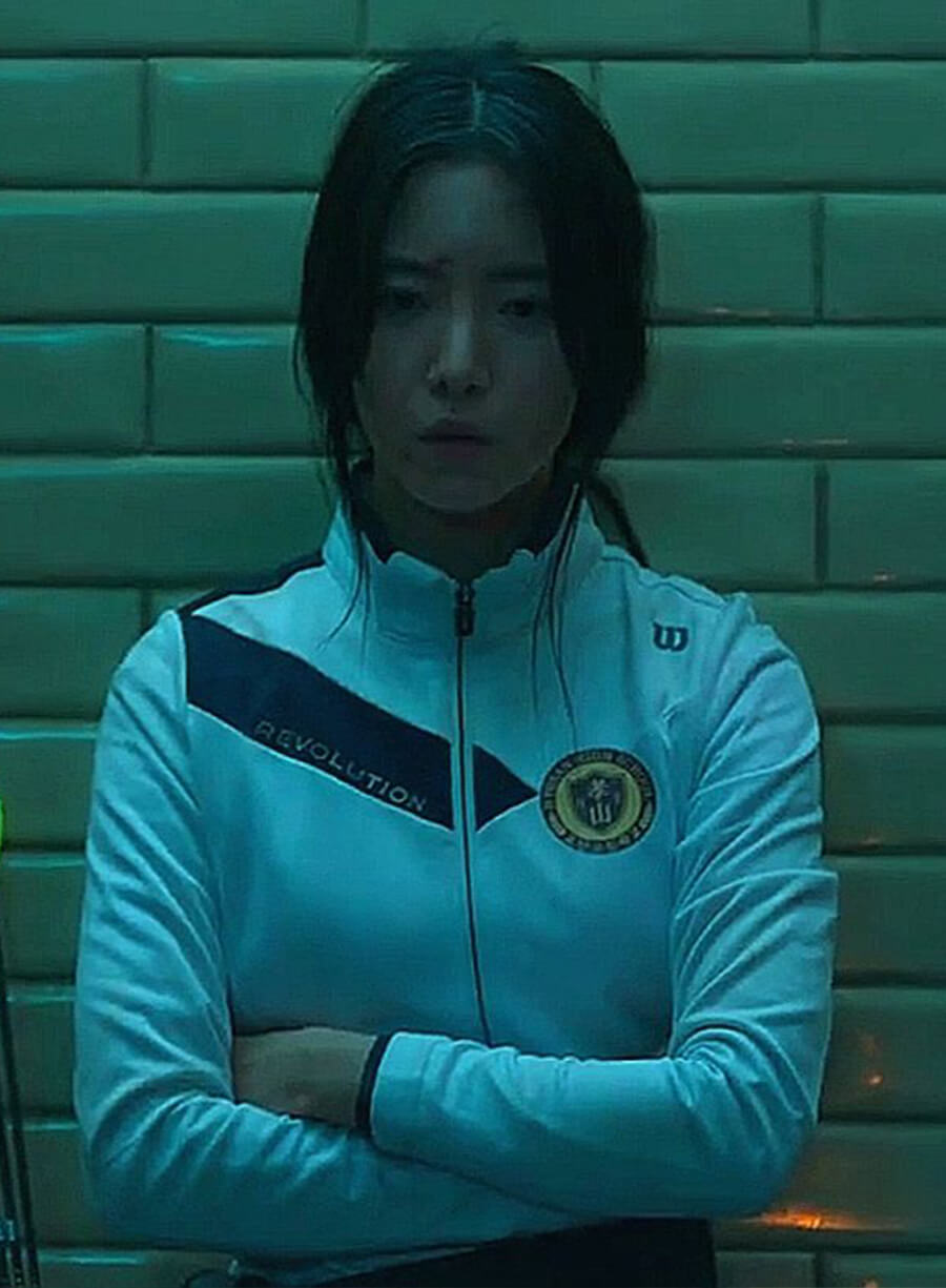 Jang Ha-ri All Of Us Are Dead Student Uniform White Jacket