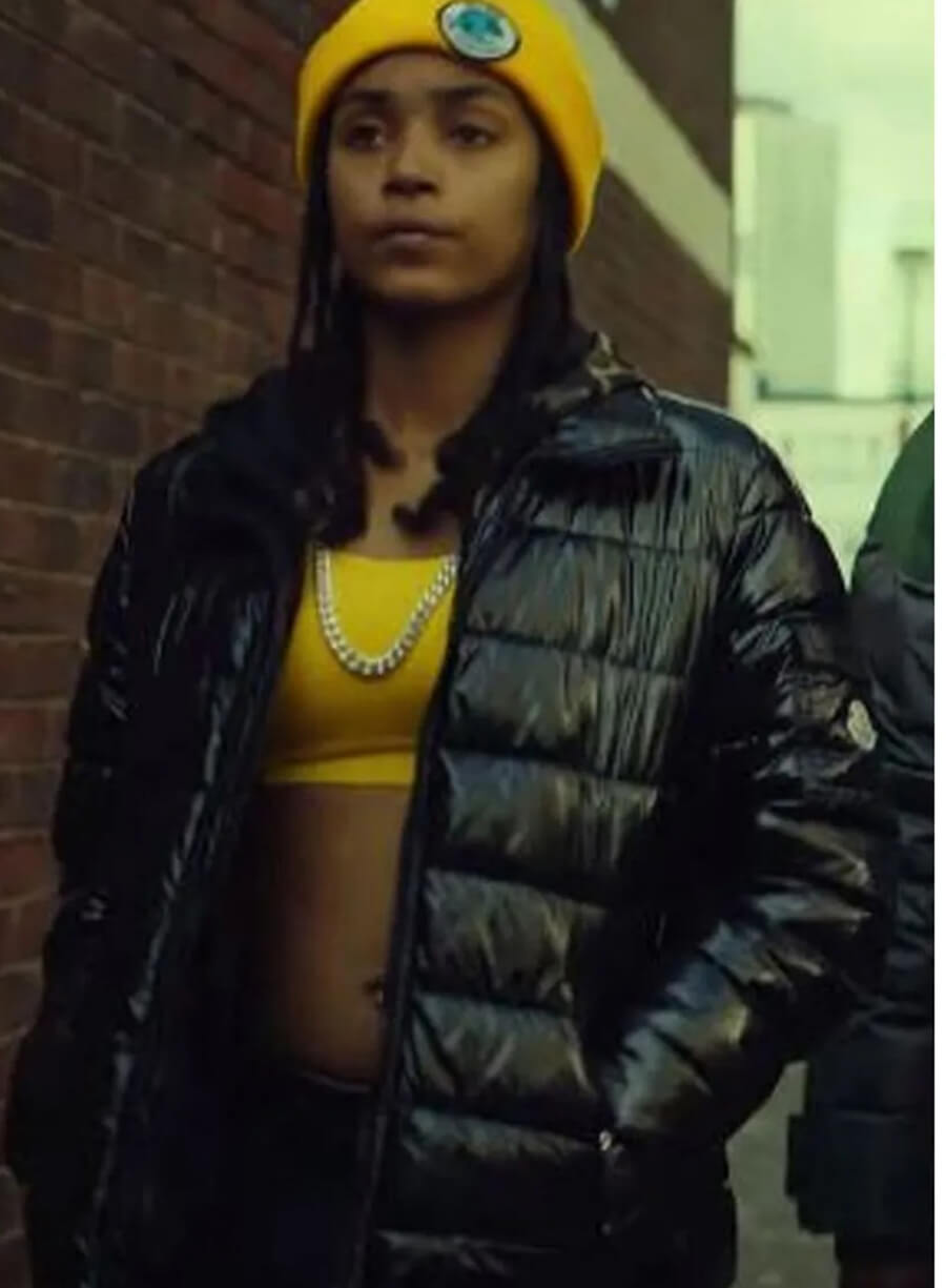 Jaq Top Boy Black Puffer Jacket