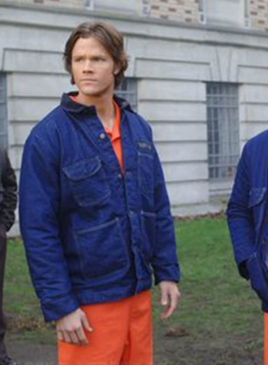Jared Padalecki Supernatural Blue Denim Jacket