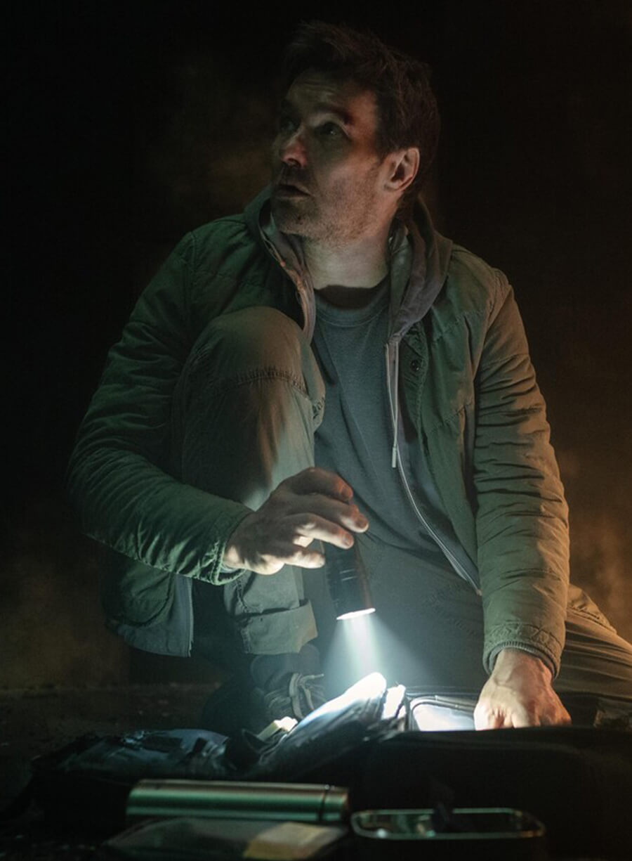 Jason Dessen Dark Matter 2024 Green Jacket