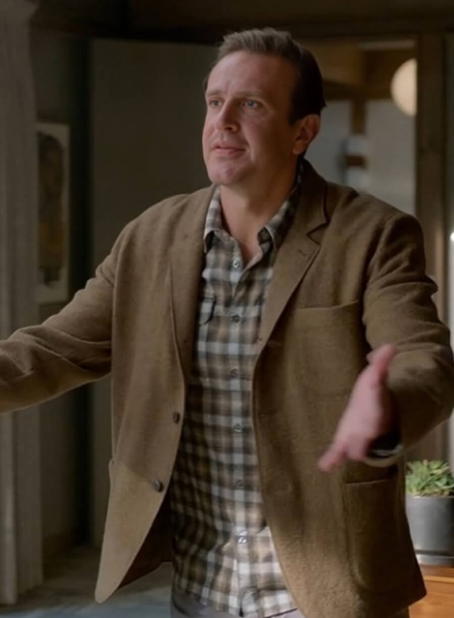 Jason Segel Shrinking S02 Wool Blazer