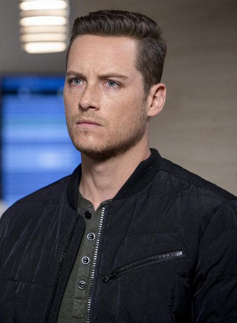 Jay Halstead Chicago Med S02 Black Bomber Jacket