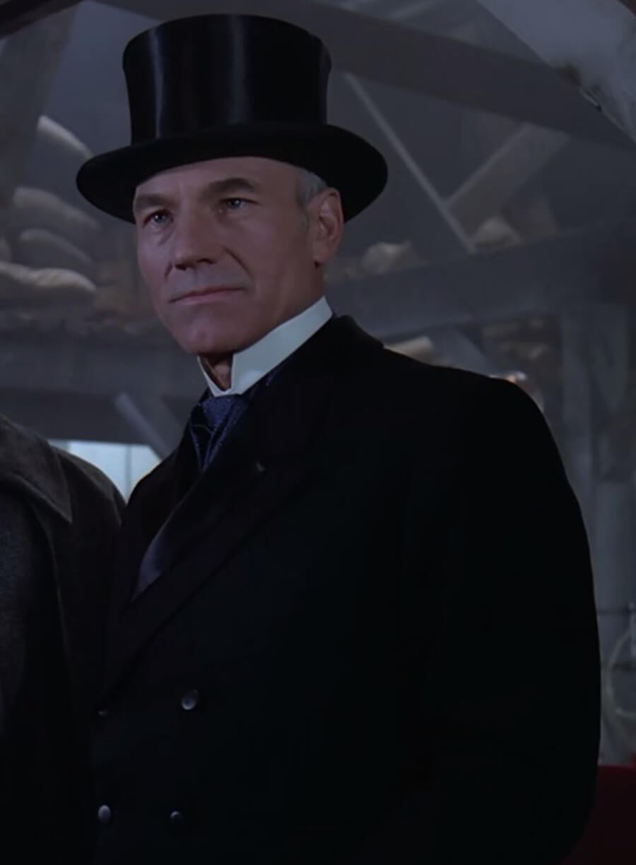 Jean-Luc Picard Star Trek: The Next Generation Black Coat