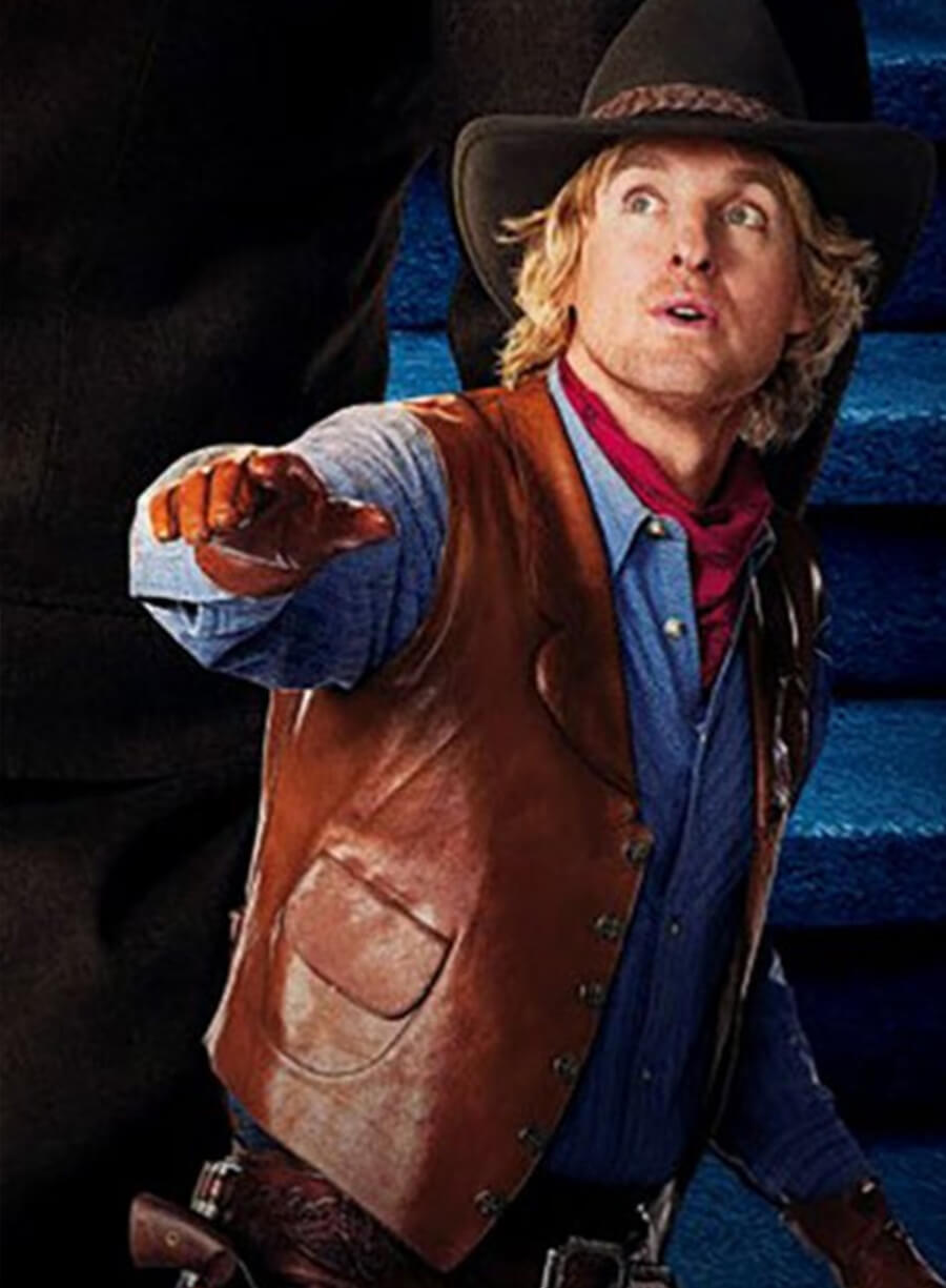 Jedediah Smith Night At The Museum Leather Vest