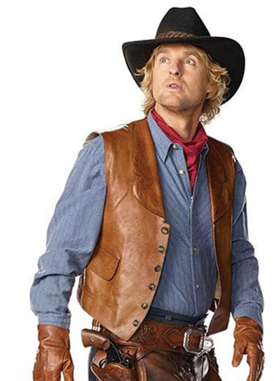 Jedediah Smith Night At The Museum Leather Vest