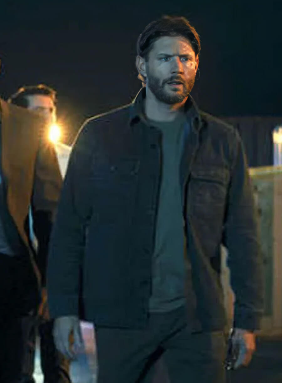 Jensen Ackles Countdown 2025 Black Denim Jacket