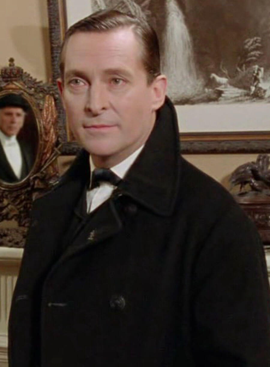 Jeremy Brett The Adventures of Sherlock Holmes Black Coat