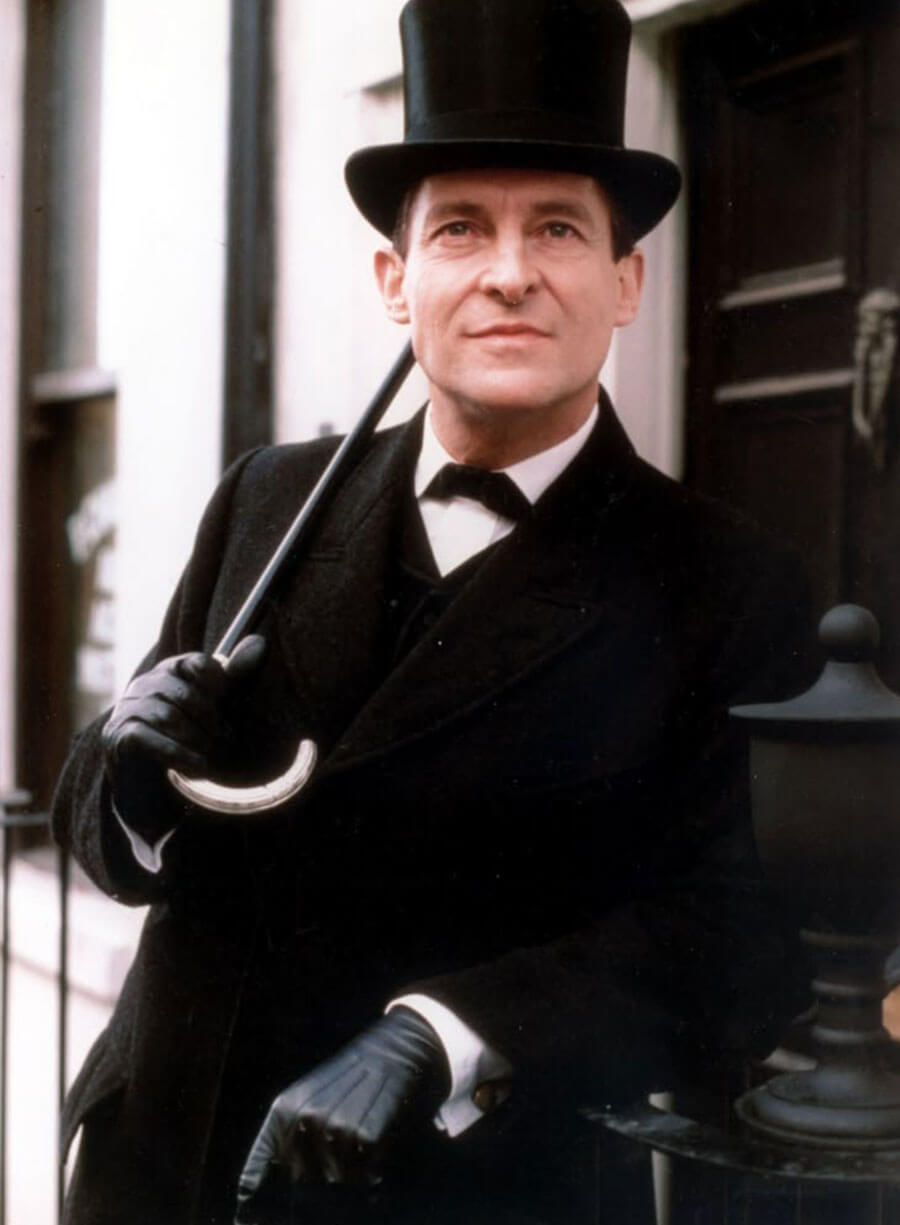 Jeremy Brett The Adventures of Sherlock Holmes Black Coat