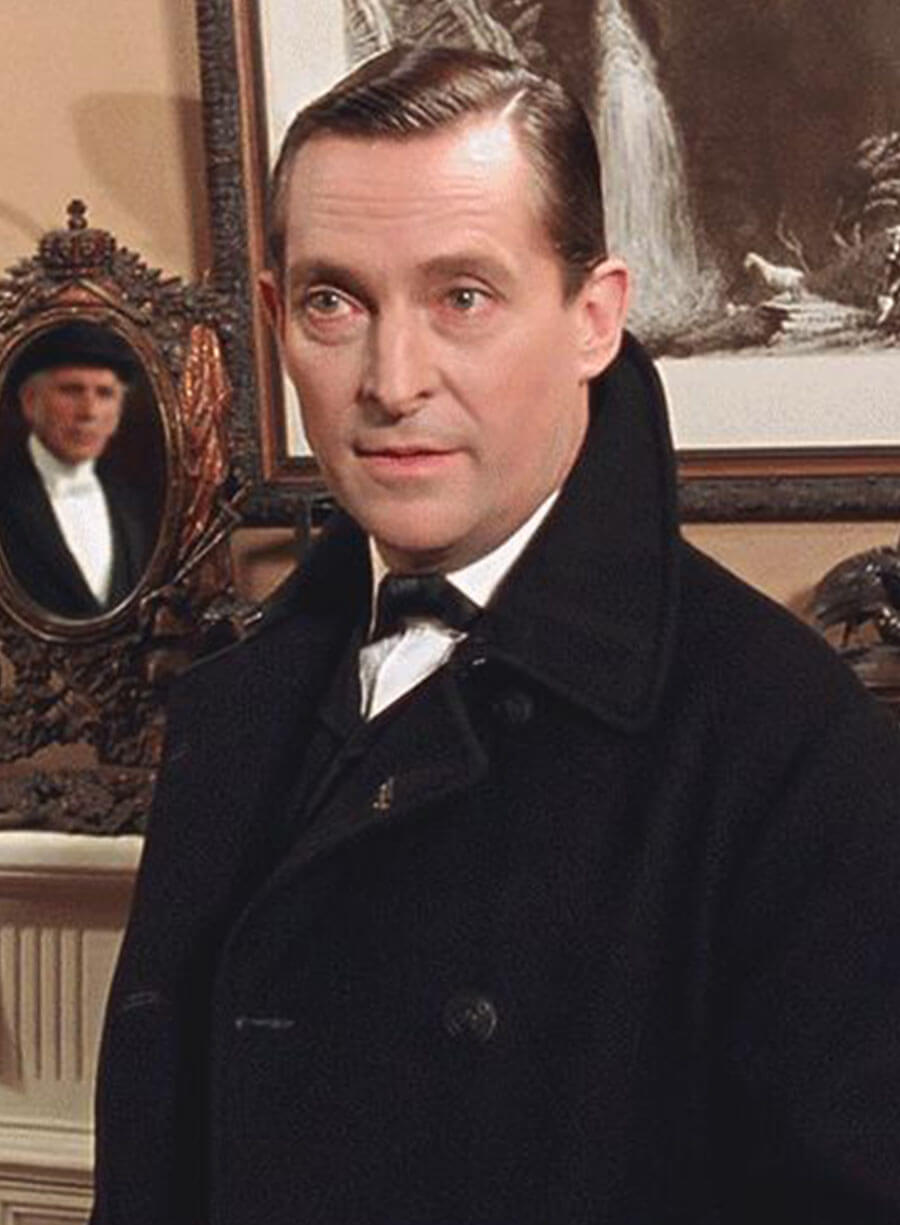 Jeremy Brett The Adventures of Sherlock Holmes Black Coat
