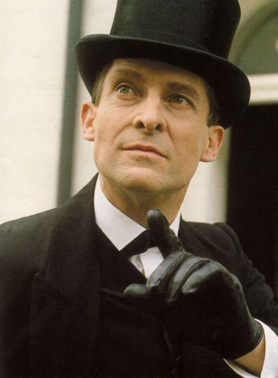Jeremy Brett The Adventures of Sherlock Holmes Black Coat