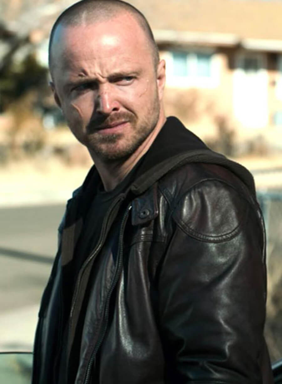 Jesse Pinkman Breaking Bad Brown Leather Jacket