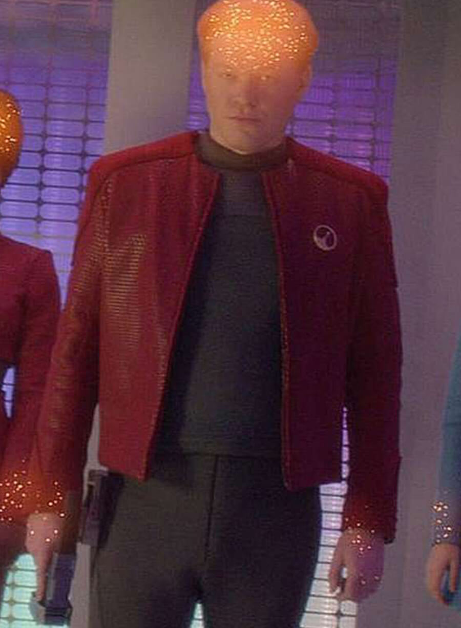 Jesse Plemons Black Mirror Red jacket