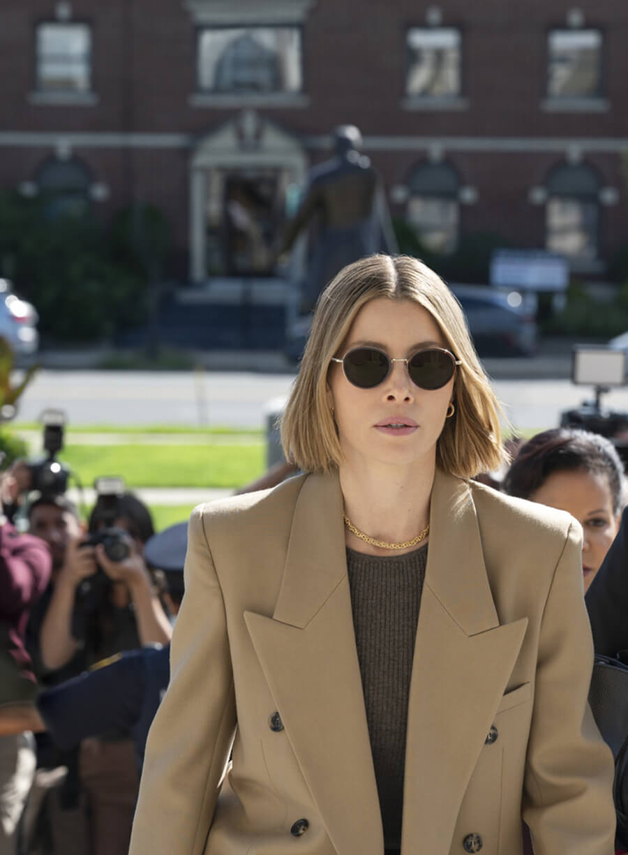 Jessica Biel The Better Sister Brown Trench Coat