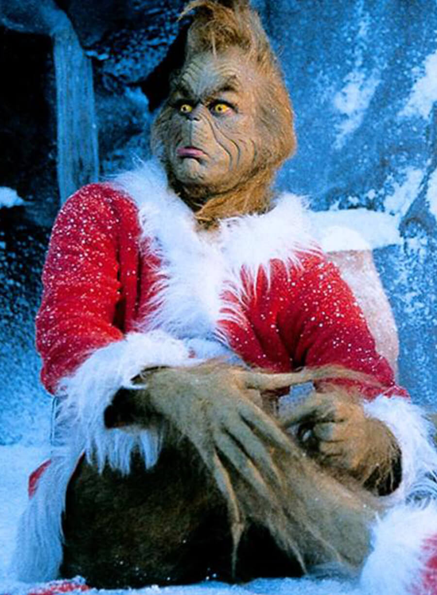 Jim Carrey How the Grinch Stole Christmas Red Coat