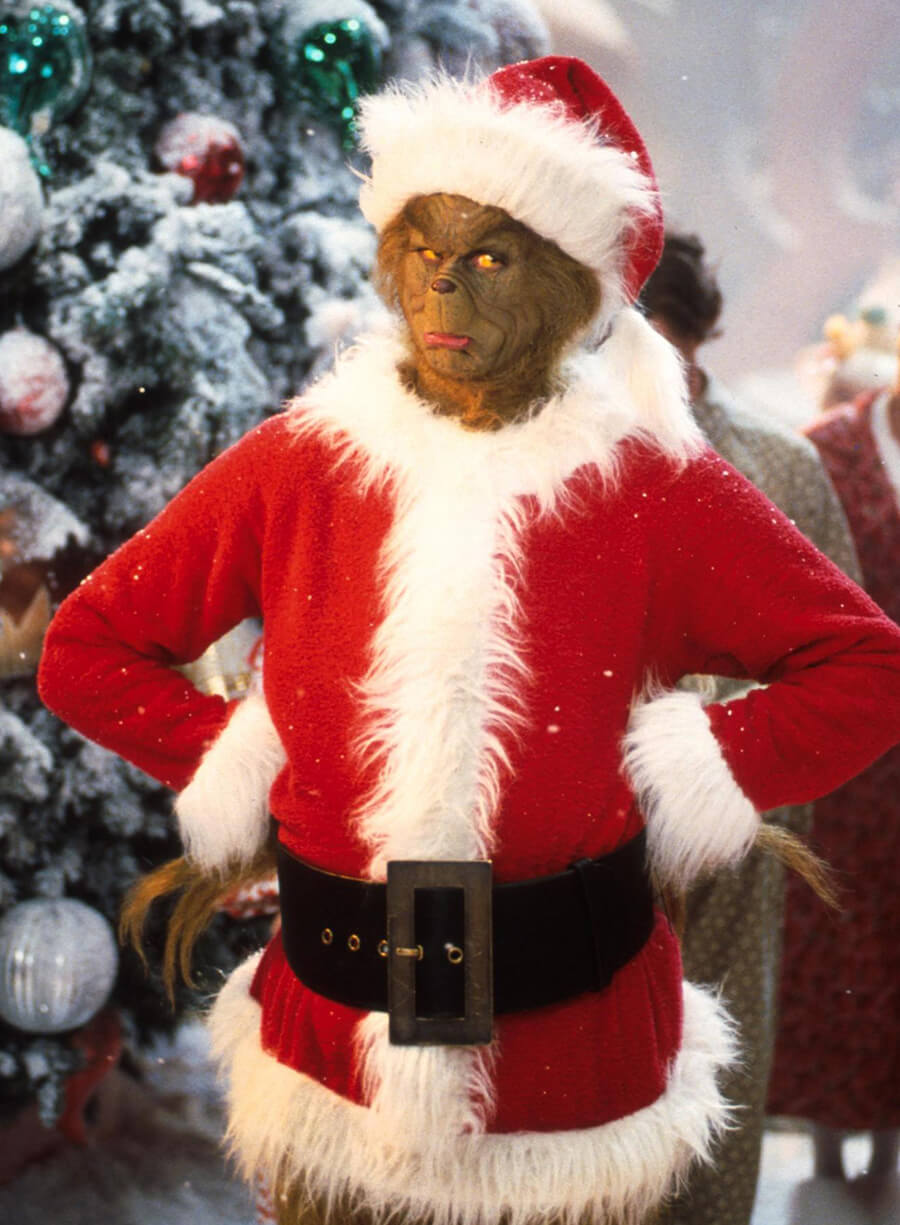 Jim Carrey How the Grinch Stole Christmas Red Coat