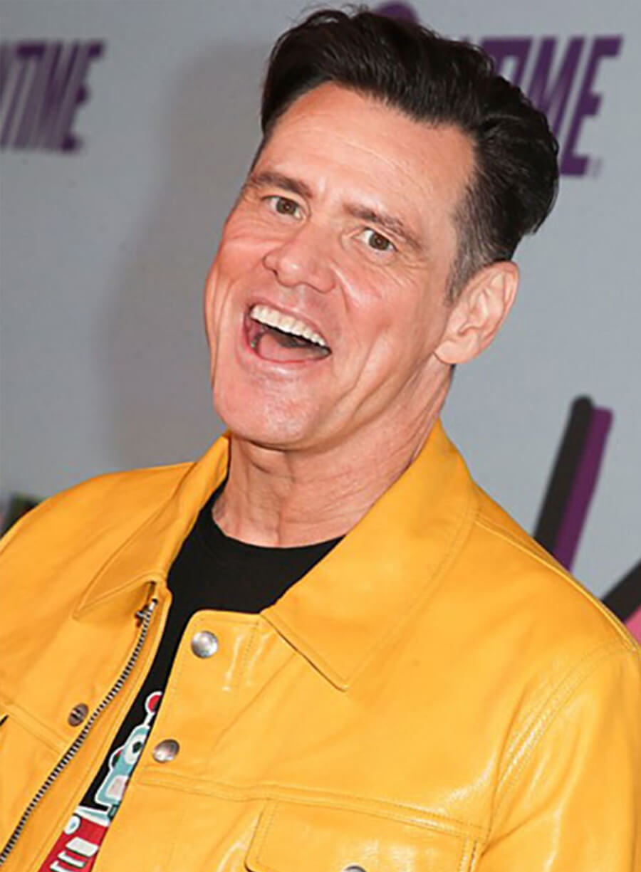 Jim Carrey Yellow Leather Jacket