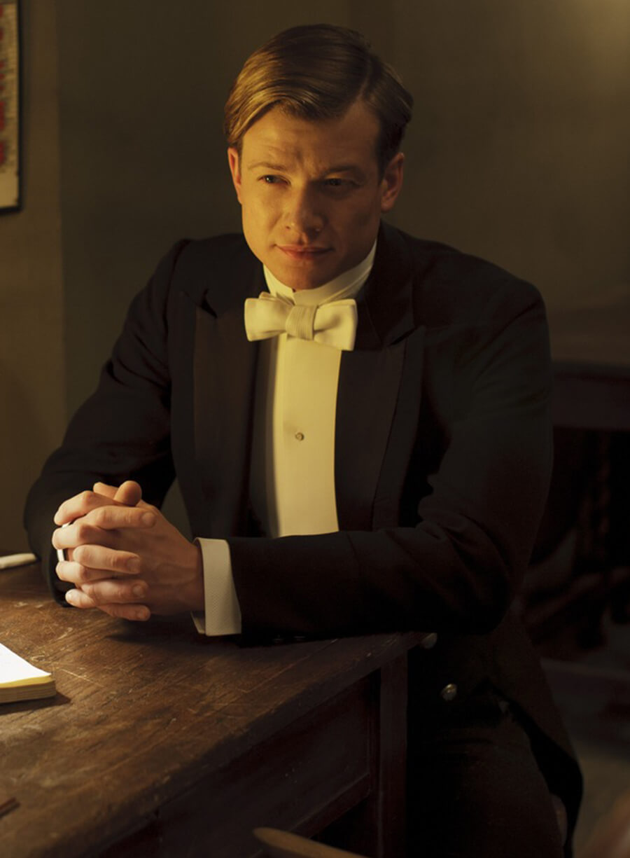 Jimmy Kent Downton Abbey Black Tailcoat