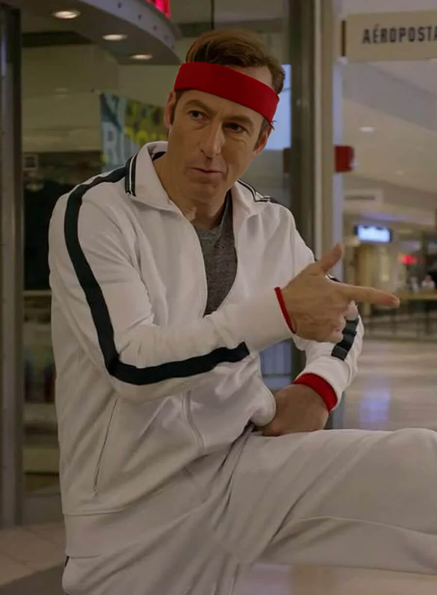 Jimmy McGill Better Call Saul White Track Jacket