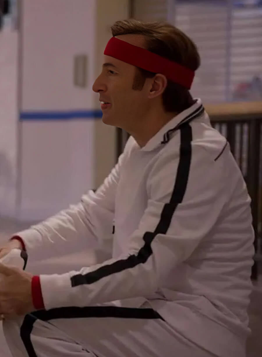 Jimmy McGill Better Call Saul White Track Jacket