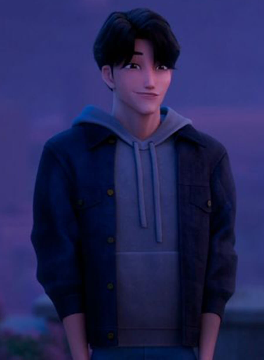 Jinu KPop Demon Hunters Blue Jacket