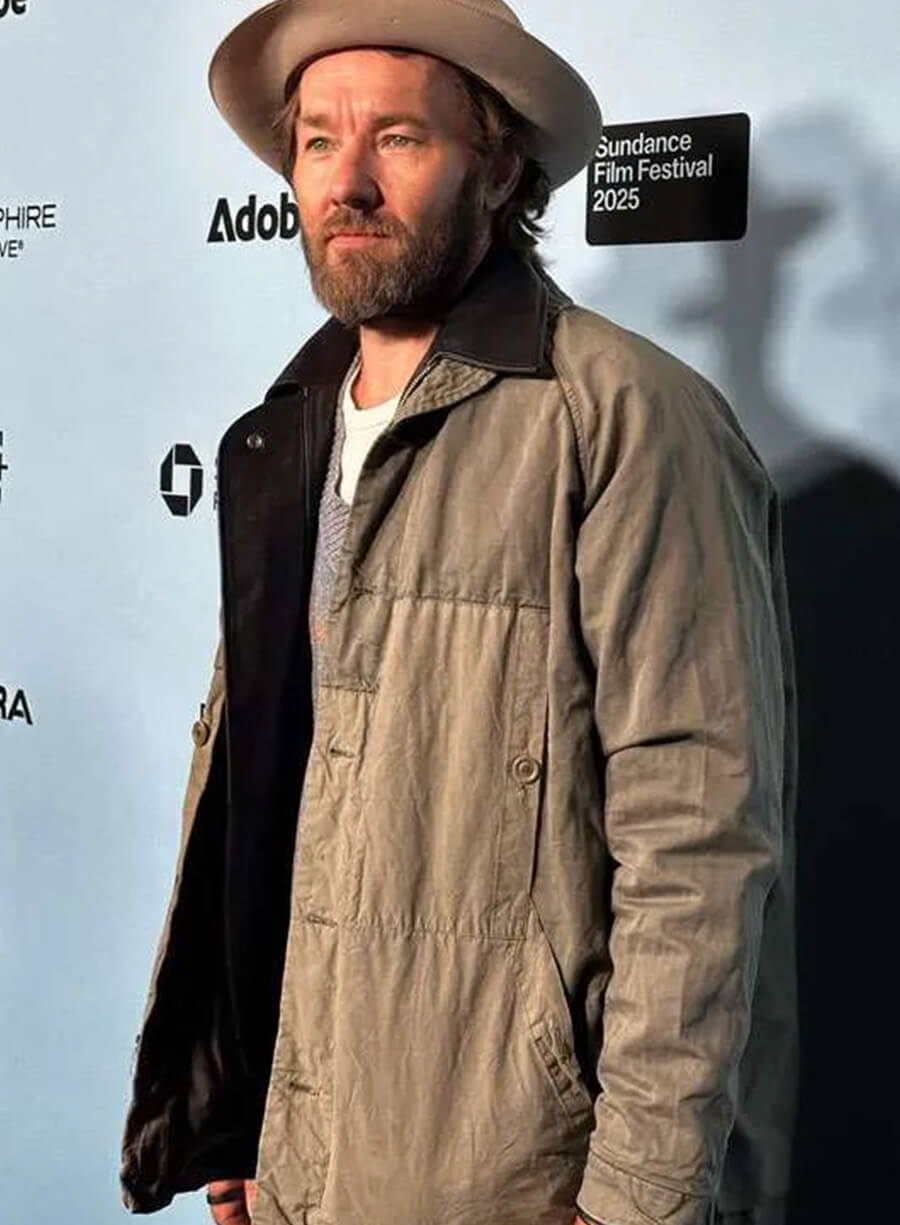 Joel Edgerton Train Dreams Green Jacket