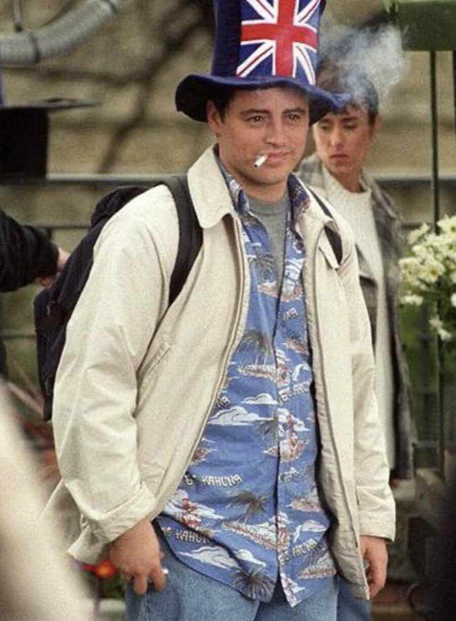 Joey Tribbiani Friends White Jacket