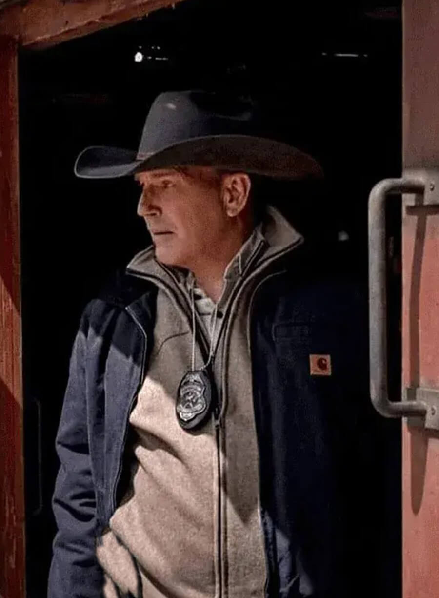 John Dutton Yellowstone Blue Jacket