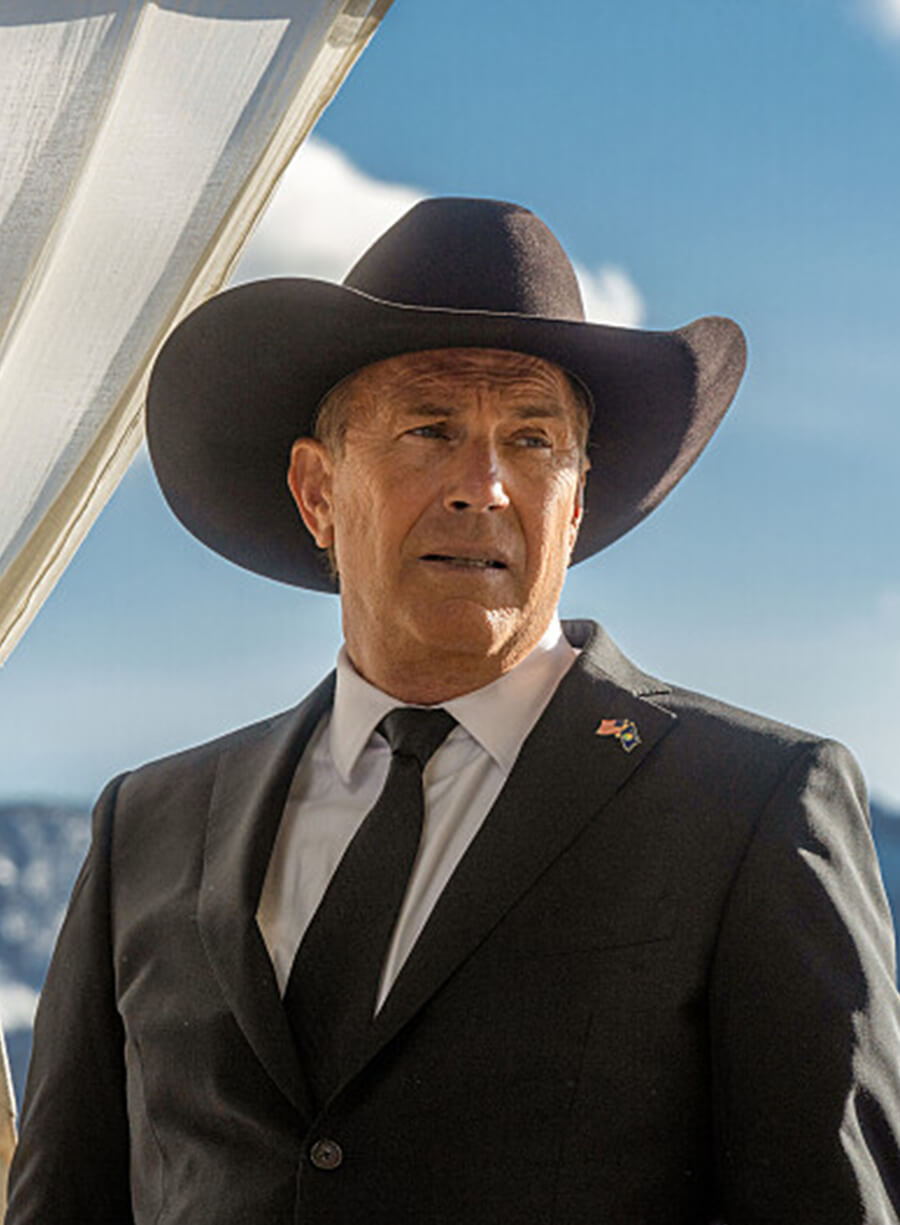 John Dutton Yellowstone S05 Black Blazer