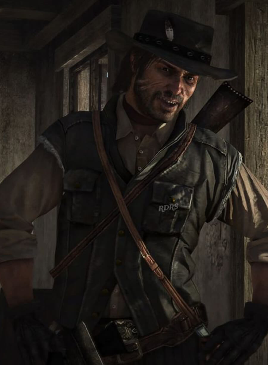 John Marston Leather Vest