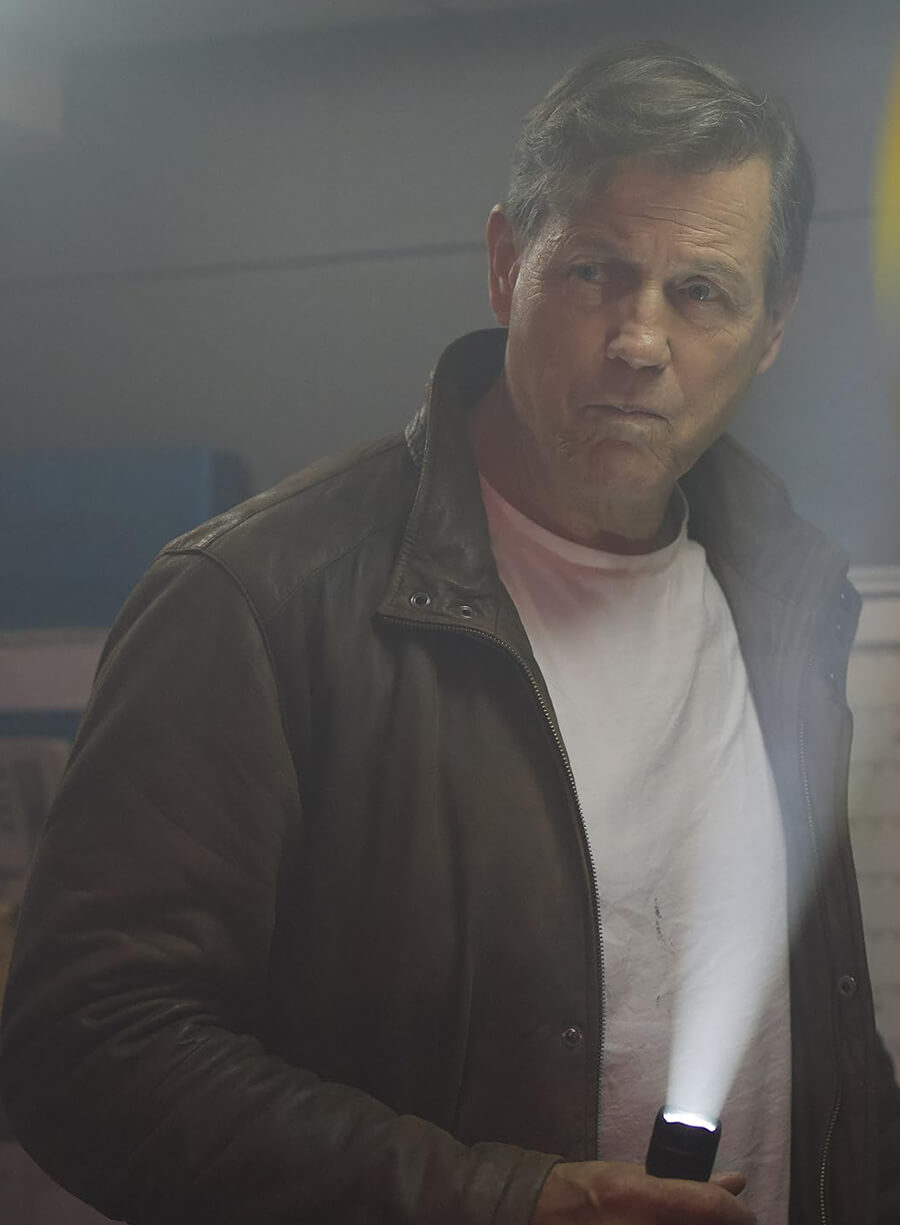 John Parker Helloween 2025 Brown Leather Jacket