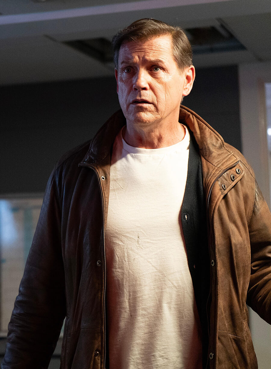 John Parker Helloween 2025 Brown Leather Jacket