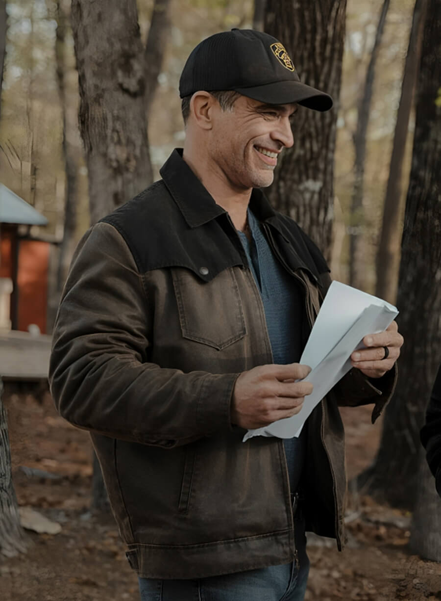 Johnathon Schaech Blue Ridge 2024 Brown Jacket