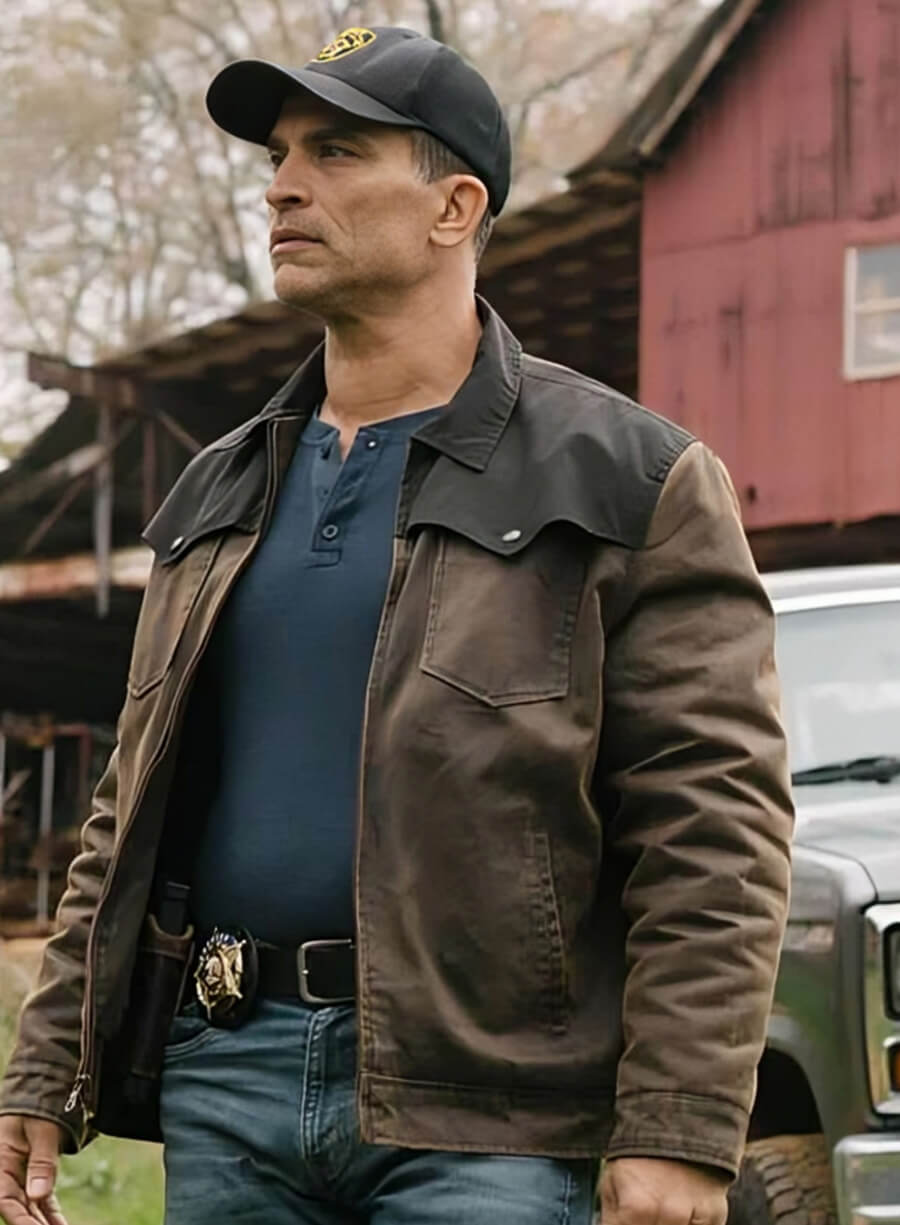 Johnathon Schaech Blue Ridge 2024 Brown Jacket