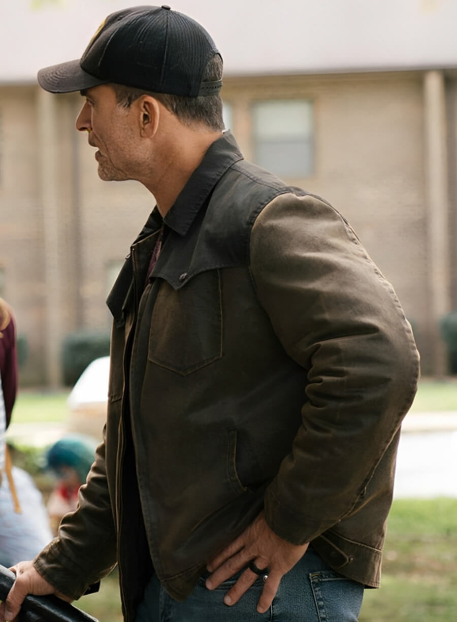 Johnathon Schaech Blue Ridge 2024 Brown Jacket