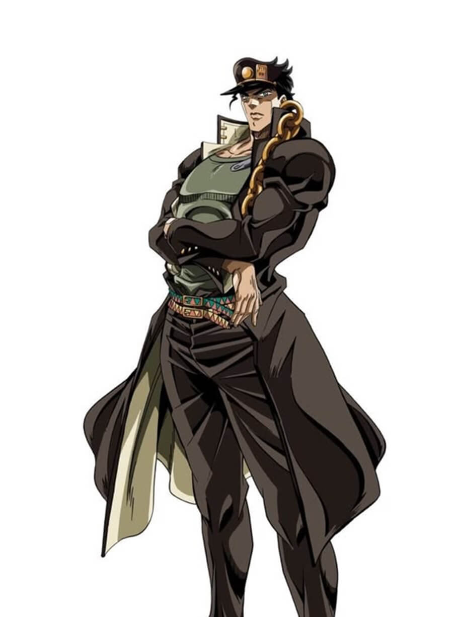 JoJo’s Bizarre Adventure Jotaro Kujo Black Coat