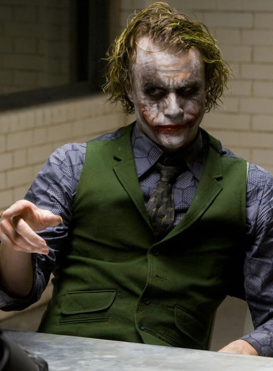 Joker The Dark Knight Green Vest