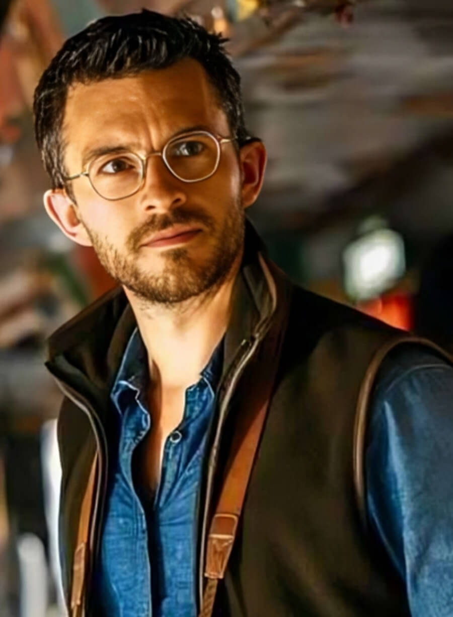 Jonathan Bailey Jurassic World Rebirth 2025 Vest