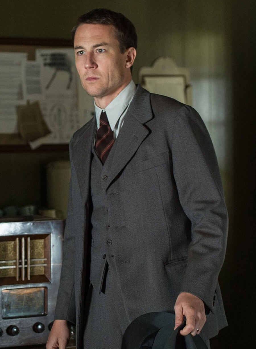 Jonathan Randall Outlander Grey Blazer